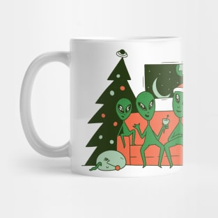 Alien Christmas Mug